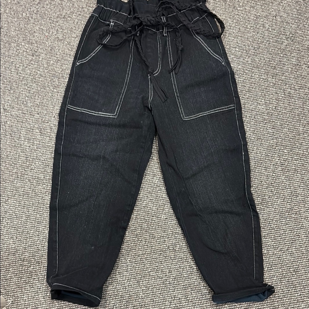 Something Navy Drawstring pants